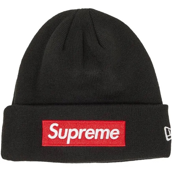 Supreme x New Era Box Logo Beanie